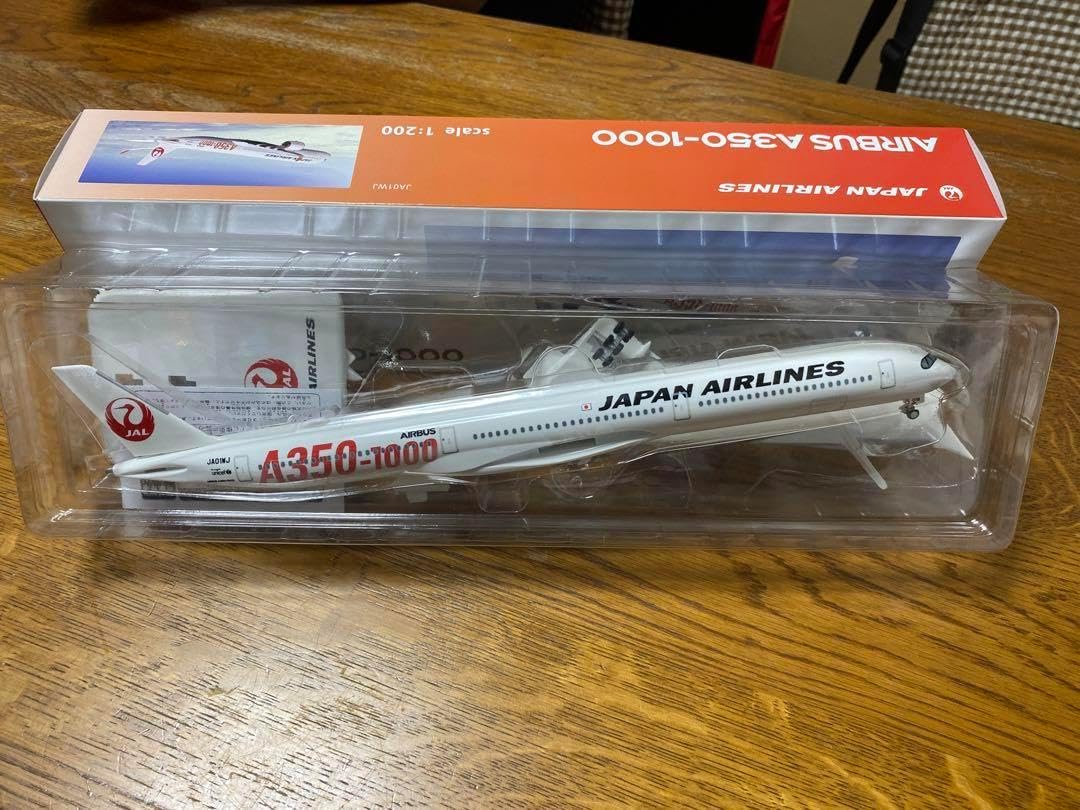 JAL AIRBUS A350-1000 1号機1/200スナップインモデル JAL A350 1:200